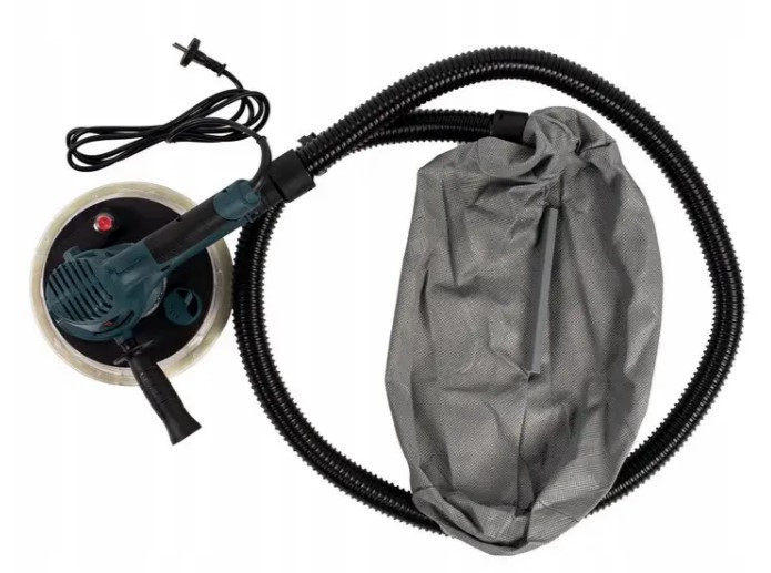 Шліфувальна машина BX-701 2200 Вт для стін та стелі з LED-підсвічуванням 360°, регулювання обертів Одеса - фото 4