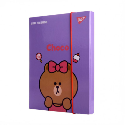 Папка для зошитів Yes Line Friends картонна В5 (500242) Вінниця - фото 1