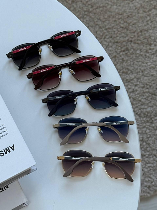 Женские очки Cartier на среднее лицо с металлической оправой MasterSem Киев - изображение 2