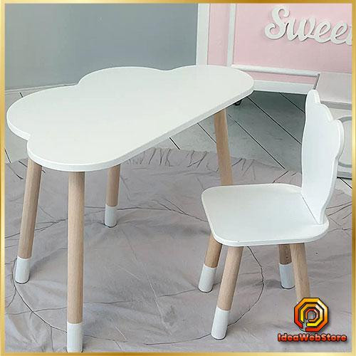 Детский столик и стульчик для занятий и игр, детские столы и стулья для детского сада Стол тучка и стульчик Киев - изображение 1