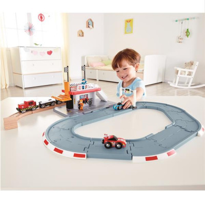 Автотрек Hape Гоночная трасса и станция (E3734) Винница - изображение 1