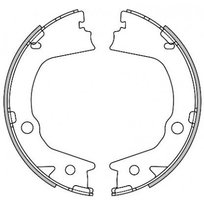 Гальмівні колодки REMSA 4602.00 Вінниця - фото 1