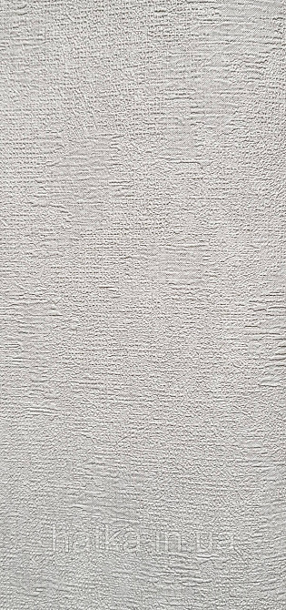 Шпалери вінілові на флізеліні NOVA метрові під штукатурку структурні однотонні сірі з білим Київ - фото 1