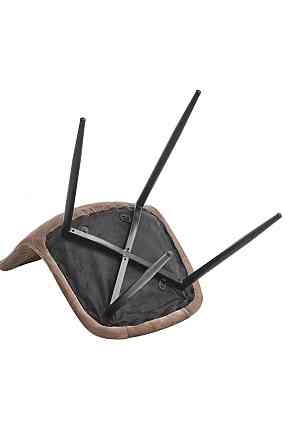 Стілець Яріс чорний/велюр бежевий, Bluvel-40 Киев