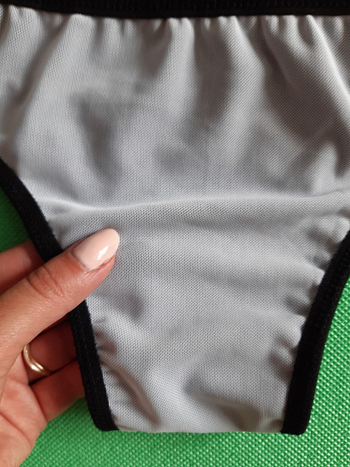 Плавки для купальника тонкі чорний Київ - фото 3