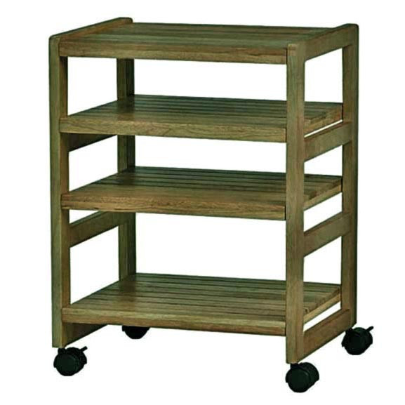 Етажерка для ванної на коліщатах "Дальтарі" палісандр Миколаїв - фото 1