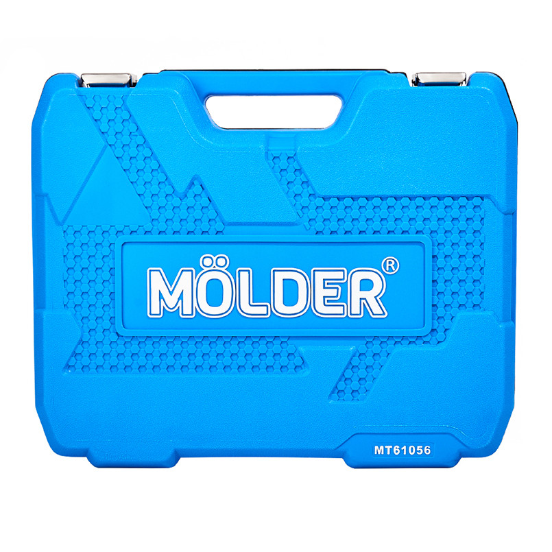 Професійний набір інструментів в кейсі Molder 1/2", 1/4" 72Т, CR-V, 56од. Львів - фото 14