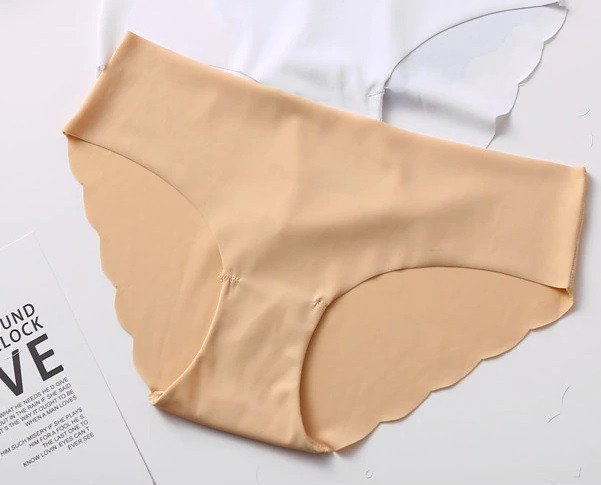 Женские бесшовные трусы L (46 размер) - в наборе 3шт. 72% полиамид, 28% эластан Киев - изображение 2