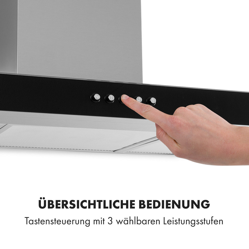 Витяжка Darya 90 см 310 м3/год неіржавка сталь срібляста 90 см (Німеччина, читати опис) Рівне - фото 5