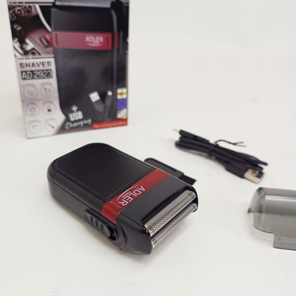 Професійна електробритва з насадками, Акумуляторний прилад для видалення волосся, Портативна бритва JM-50 Львів - фото 6