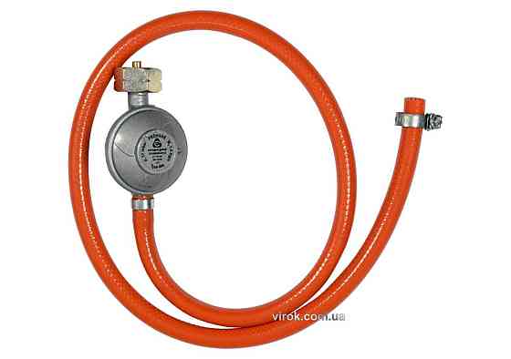 Шланг з редуктором газовий VOREL до побутових газових балонів; l= 1 м [16/576] Одеса