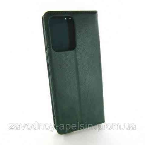 Чохол книжка Xiaomi Note 12 5G Poco X5 Шкіряний (зелений) Одесса