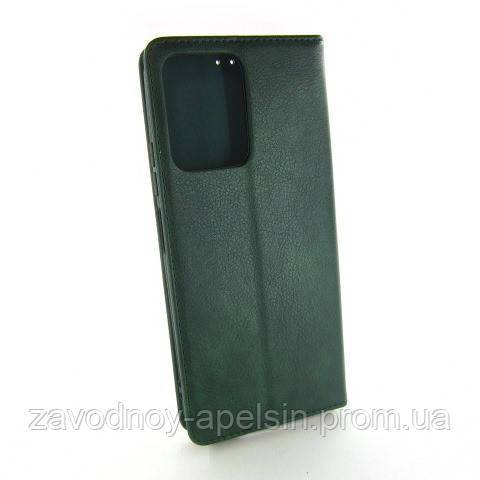 Чохол книжка Xiaomi Note 12 5G Poco X5 Шкіряний (зелений) Одесса - изображение 2
