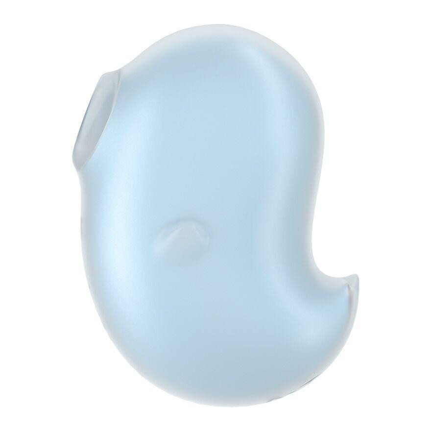 Вакуумный клиторальный стимулятор с вибрацией Satisfyer Cutie Ghost Blue Sex Aura Киев - изображение 2