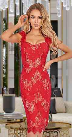 Гипюровое платье на широких бретелях (44) Киев