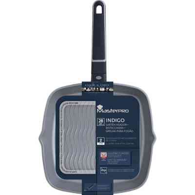Сковорода MasterPro Гриль Indigo 28 х 28 см (BGMP-7976) Винница