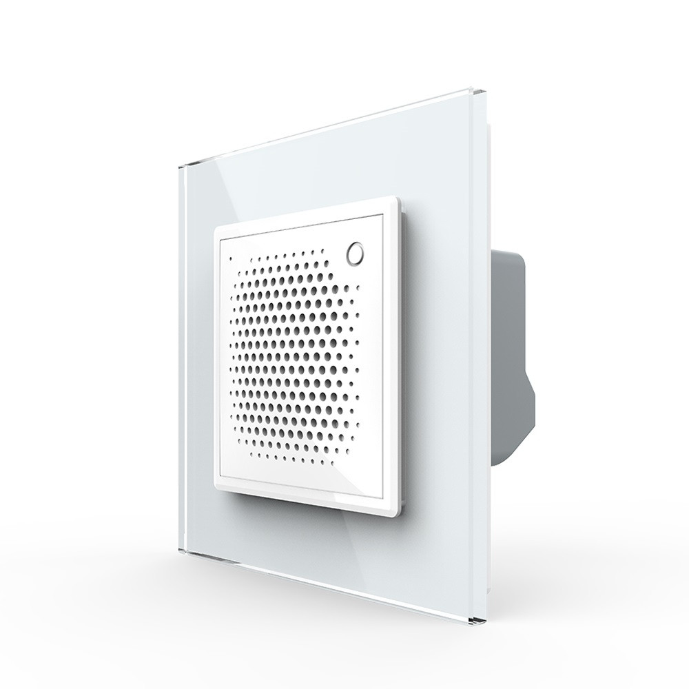 LIVOLO Розумний дверний дзвінок-сирена ZigBee Livolo білий скло (VL-C7-FCBZ-2WP) Коломия - фото 1