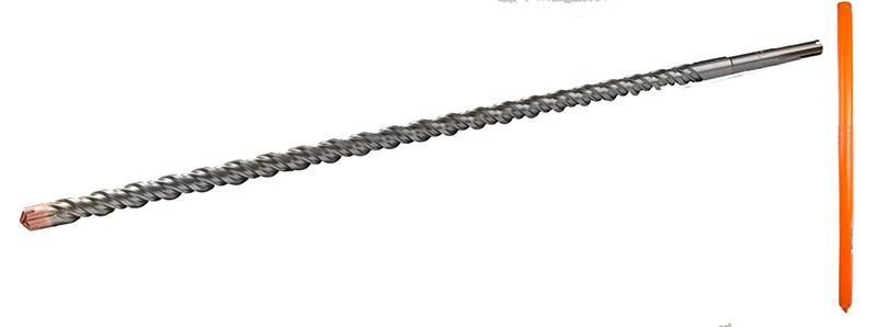 GRANITE Свердло для бетону GRANITE SDS-MAX 28х800 мм QUADRO S4 4-28-800 Коломия - фото 1