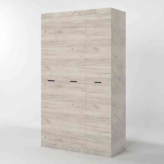 Шафа 3-х дверна Еверест Соната-1200 дуб крафт білий (DTM-2681) Львів