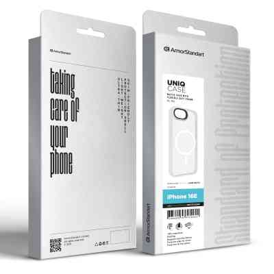 Чехол для мобильного телефона Armorstandart Uniq MagSafe Apple iPhone 16e Matte Clear (ARM83873) Винница