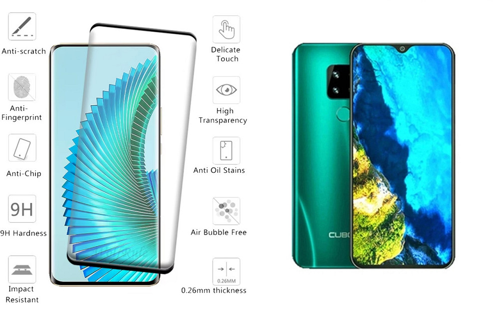 Защитное стекло HyperGlass Pro для Cubot P30 – максимальная чувствительность и защита Киев - изображение 2