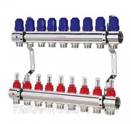 Колектор для теплої підлоги "Koer" на 9 контурів Харків