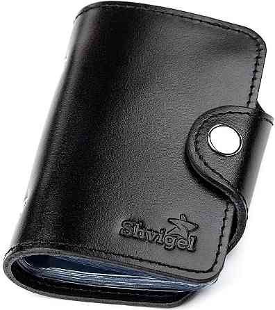 Холдер вертикальный Shvigel 13911 кожаный Черный Киев
