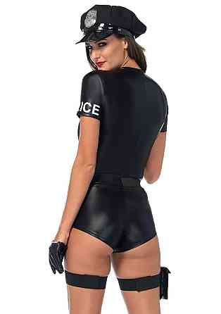 Костюм полицейской Leg Avenue Flirty Five-0 Cop M Sex Aura Киев