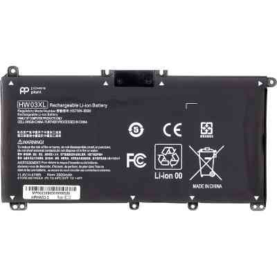 Акумулятор до ноутбука HP 255 G8 (HW03XL) 11.4V 3500mAh PowerPlant (NB462087) Вінниця