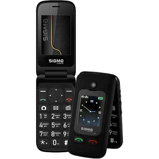 Мобільний телефон Sigma mobile Comfort 50 Shell Duo Type-C Dual Sim Black (4827798212523) Чорний Харків
