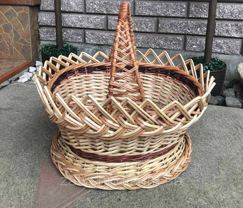 Корзина пасхальная из лозы симпатичная Киев - изображение 6