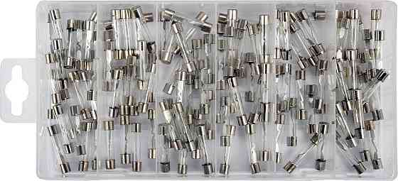 Запобіжники електромережі зі скляною прозорою оболонкою YATO : Ø6 x 30 мм, 5-30 А, 120 шт [5/20] Одесса