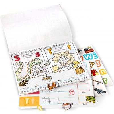 Набір для творчості Melissa&amp;Doug Альбом розмальовок / наліпок Алфавіт (MD8563) Вінниця - фото 2