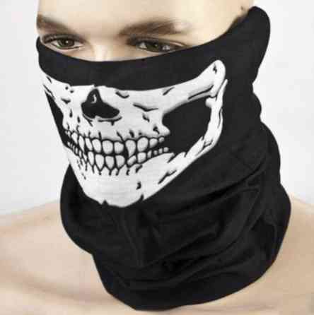 Комплект женский 3 предмета: Маска ЧЕЛЮСТЬ + перчатки СКЕЛЕТ 38 см + колготы Киев