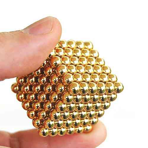 Неокуб 216 Нео NeoCube Золотой, Магнітний конструктор з кульок Нео Куб, Неокуб фігури TX-96 Івано-Франківськ