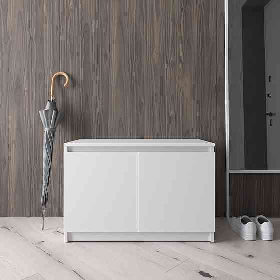 Тумба для взуття VAYS R-20, без ручок, ЛДСП, 80×40×53 см - для передпокою, коридору Львів