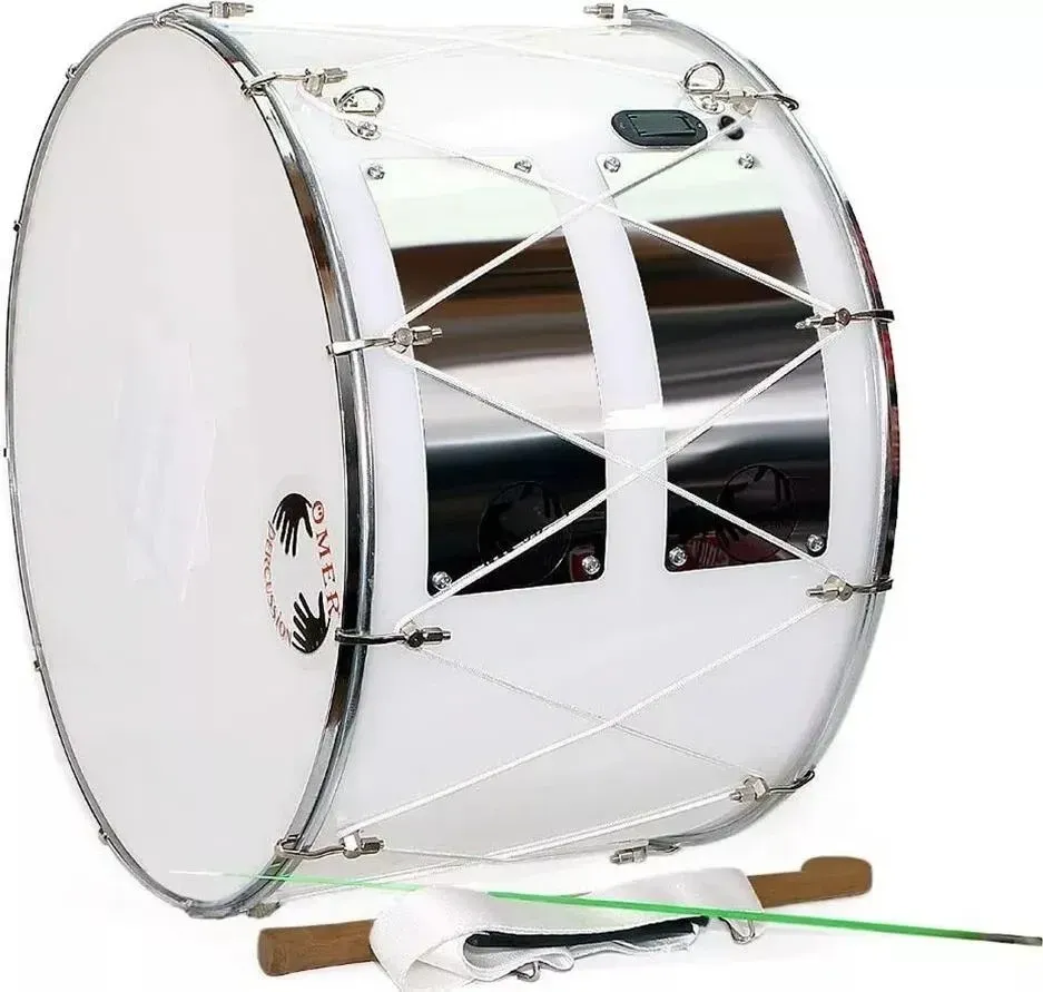 Ударная установка  Orientalny profesjonalny 51 cm. Zestaw perkusyjny Plexi DAVUL Bęben Dhol z diodami LED Киев - изображение 1