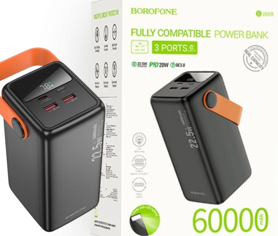 Павербанк 60000mAh(22.5w) Київ - фото 4