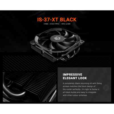 Кулер для процессора ID-Cooling IS-37-XT Black Винница