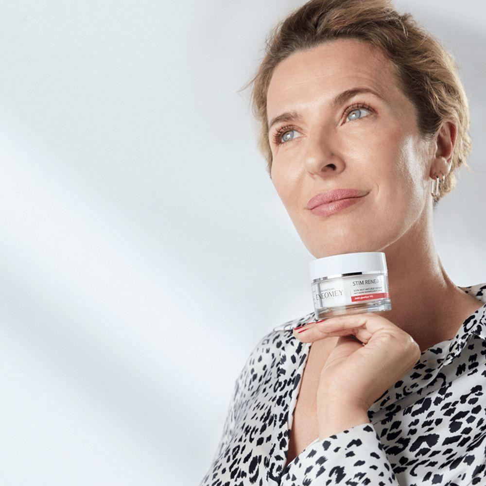 Нічний антивіковий крем з гліколевою кислотою 30% Stim Renew 30 Anti-aging Firming Night Cream Eneomey, 50 мл Дніпро - фото 3