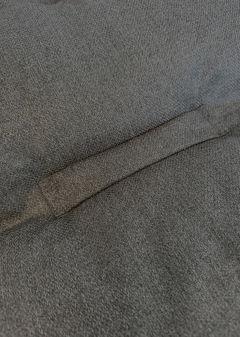 Подушка для стільців (40x120х4 см) подвійна Decorator Мальмо колір темно-сірий 84-158 Київ - фото 6