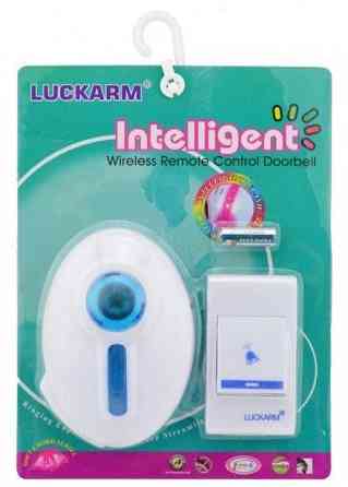 Беспроводной звонок Intelligent D8620 (38 мелодий гром. звука) на батарейках Днепр