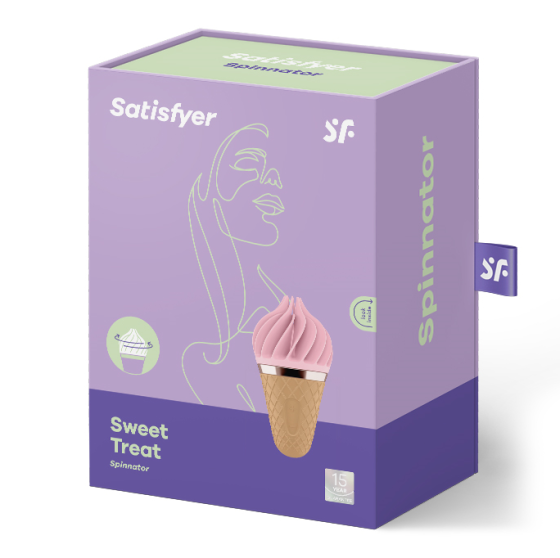 Клиторальный вибратор - Satisfyer Sweet Treat Pink Sex Aura Киев