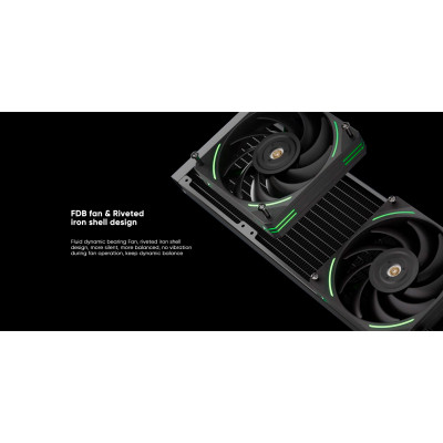 Система жидкостного охлаждения 1stPlayer CC-360-BK Винница - изображение 4