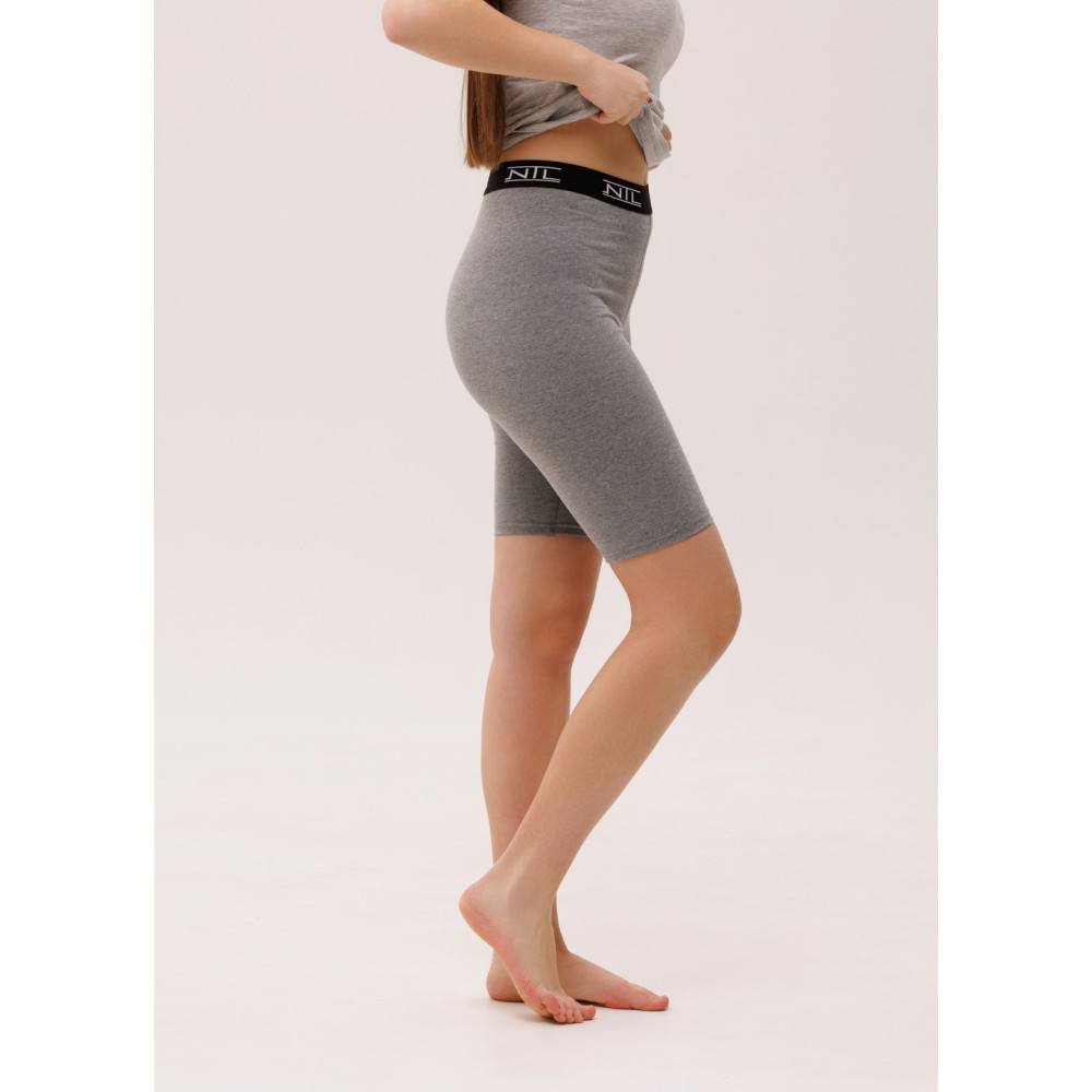 Лосини Велосипедки жіночі Наталюкс 47-2521 XS, S, M, L, XL, XXL, 3XL, Сірий Київ - фото 2