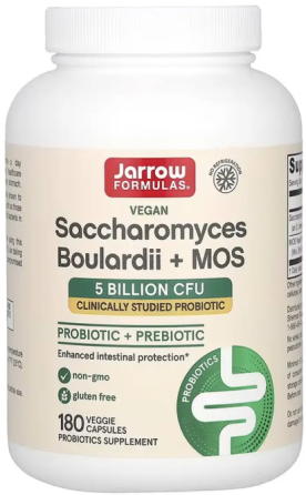 Пробиотик Jarrow Formulas Saccharomyces Boulardii + MOS 180 вег капс Киев