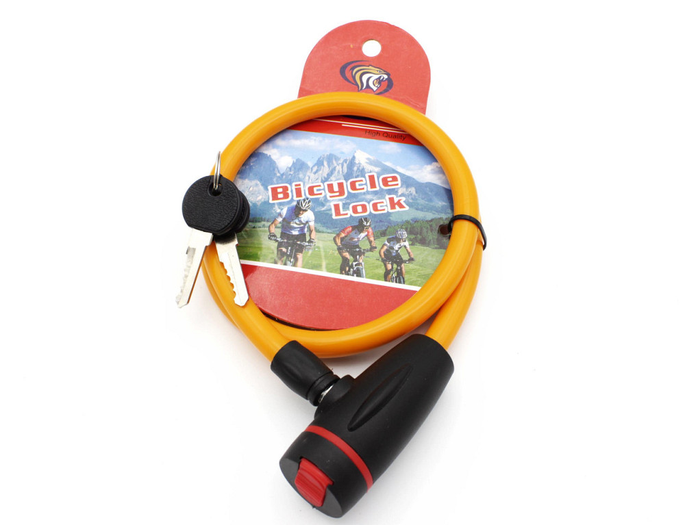 Велосипедный замок 187-65, толщина 10мм, длинна 650мм Днепр - изображение 2