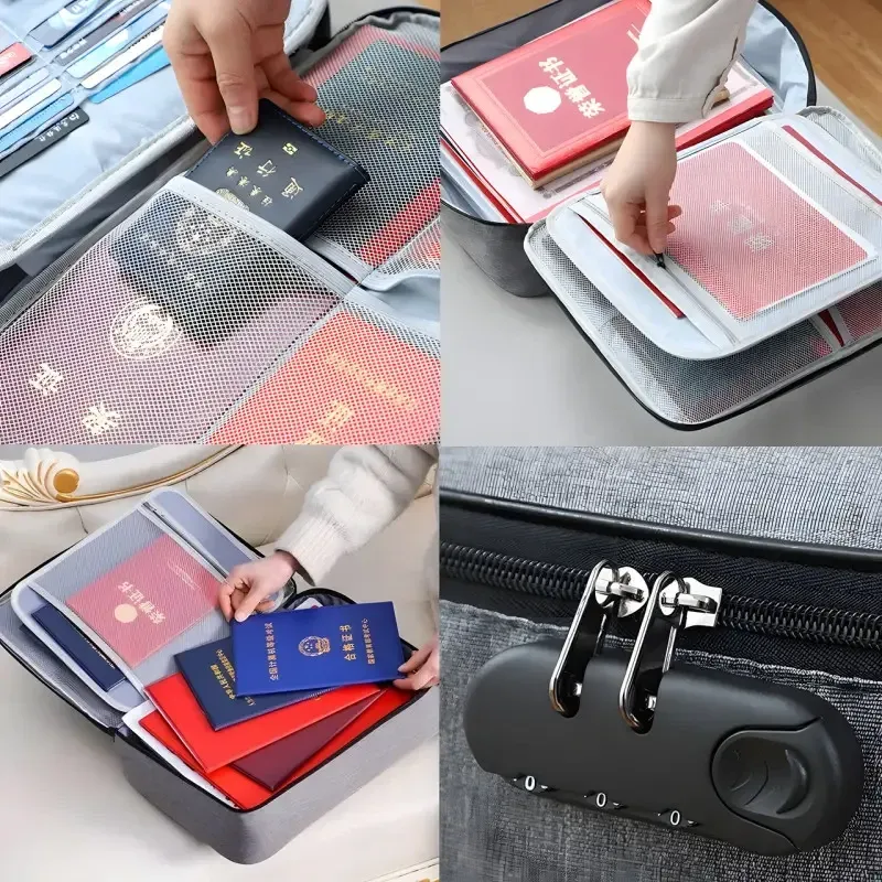 Многофункциональный Компактный Серый органайзер для хранения документов Одесса - изображение 3