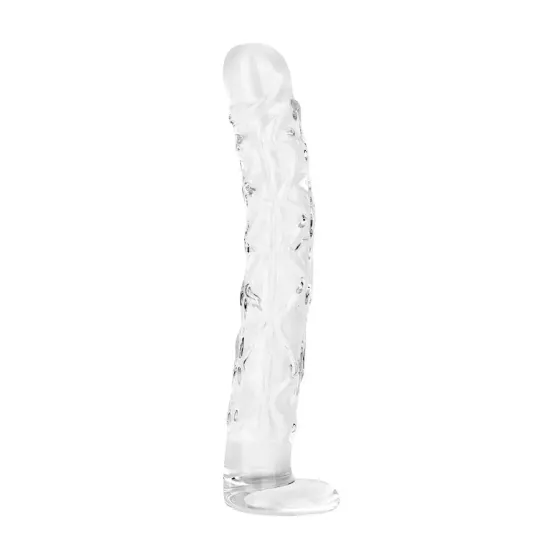 Стеклянный фаллоимитатор Gildo Textured Glass Dildo No. 36 Львов