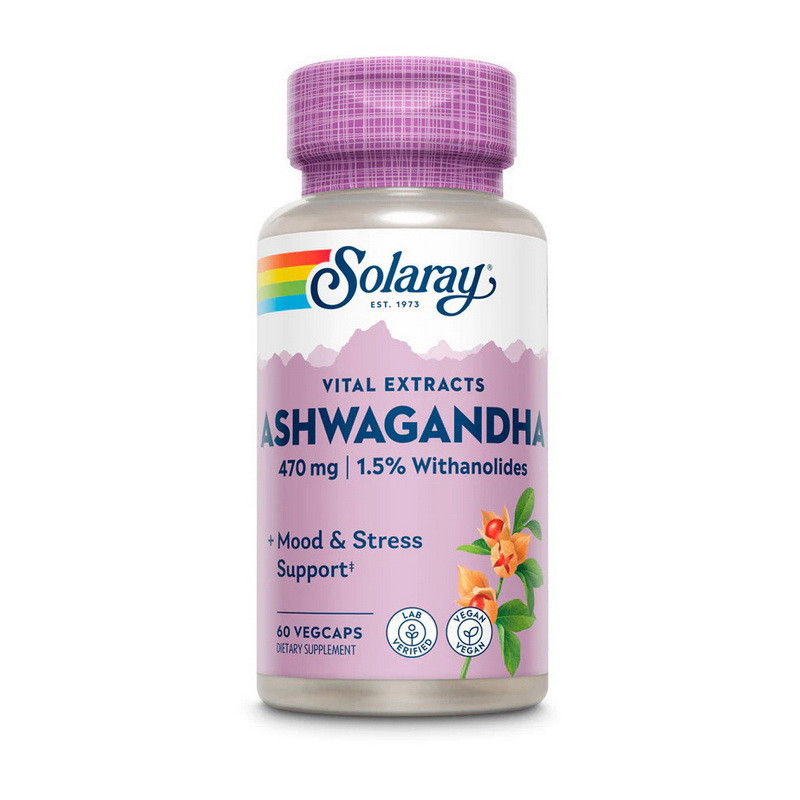 Ashwagandha 470 mg (60 veg caps) Луцьк - фото 1
